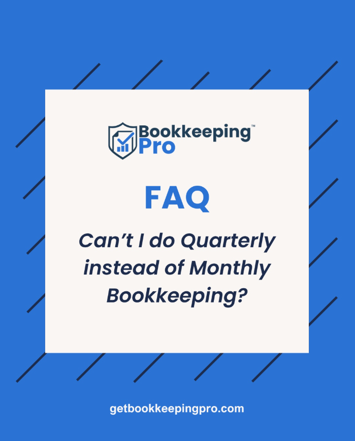 Quarterly Bookkeeping