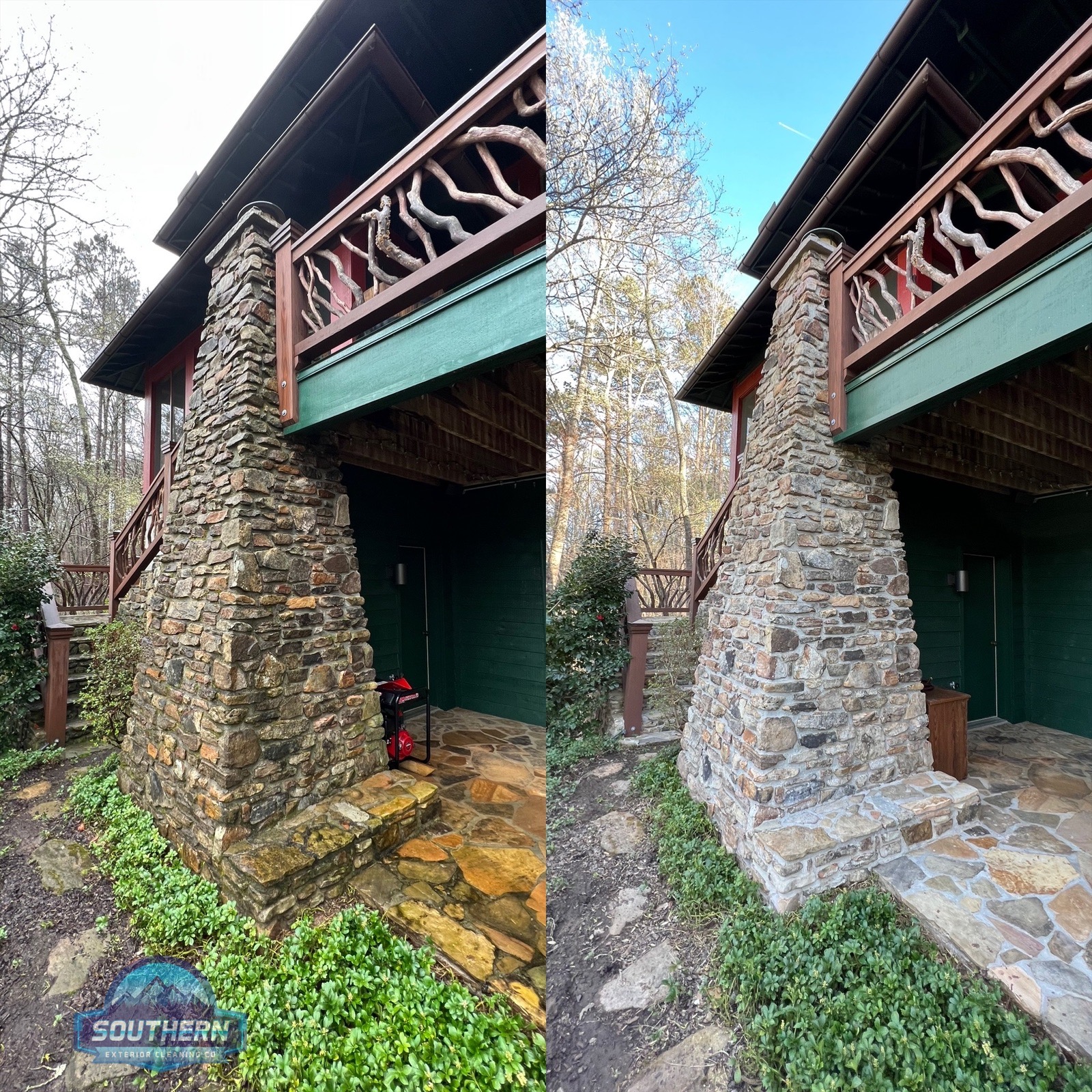 pressure washing