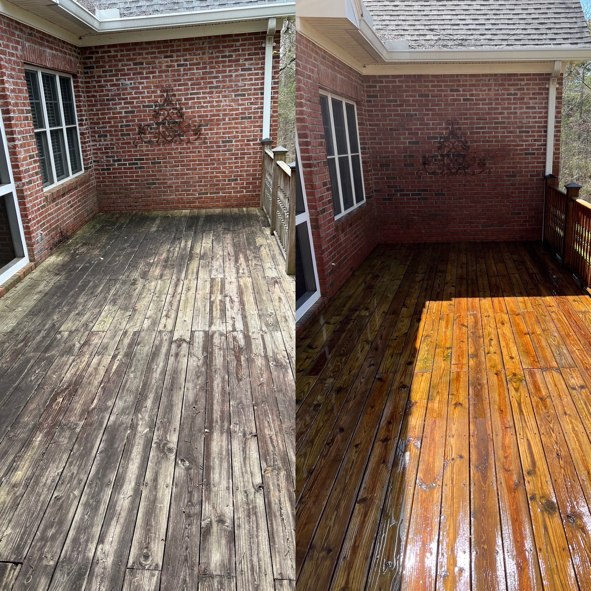 pressure washing
