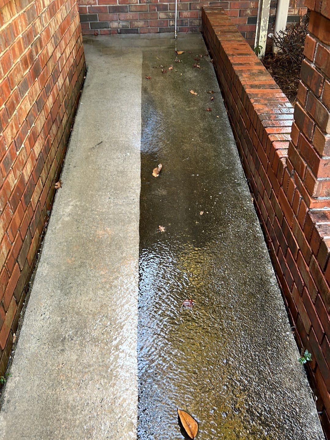 pressure washing
