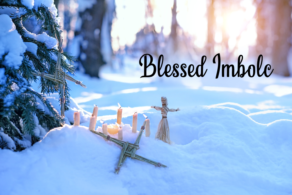 Snow is in the forest with witchy items in the snow Snow is in the forest with witchy items in the snow