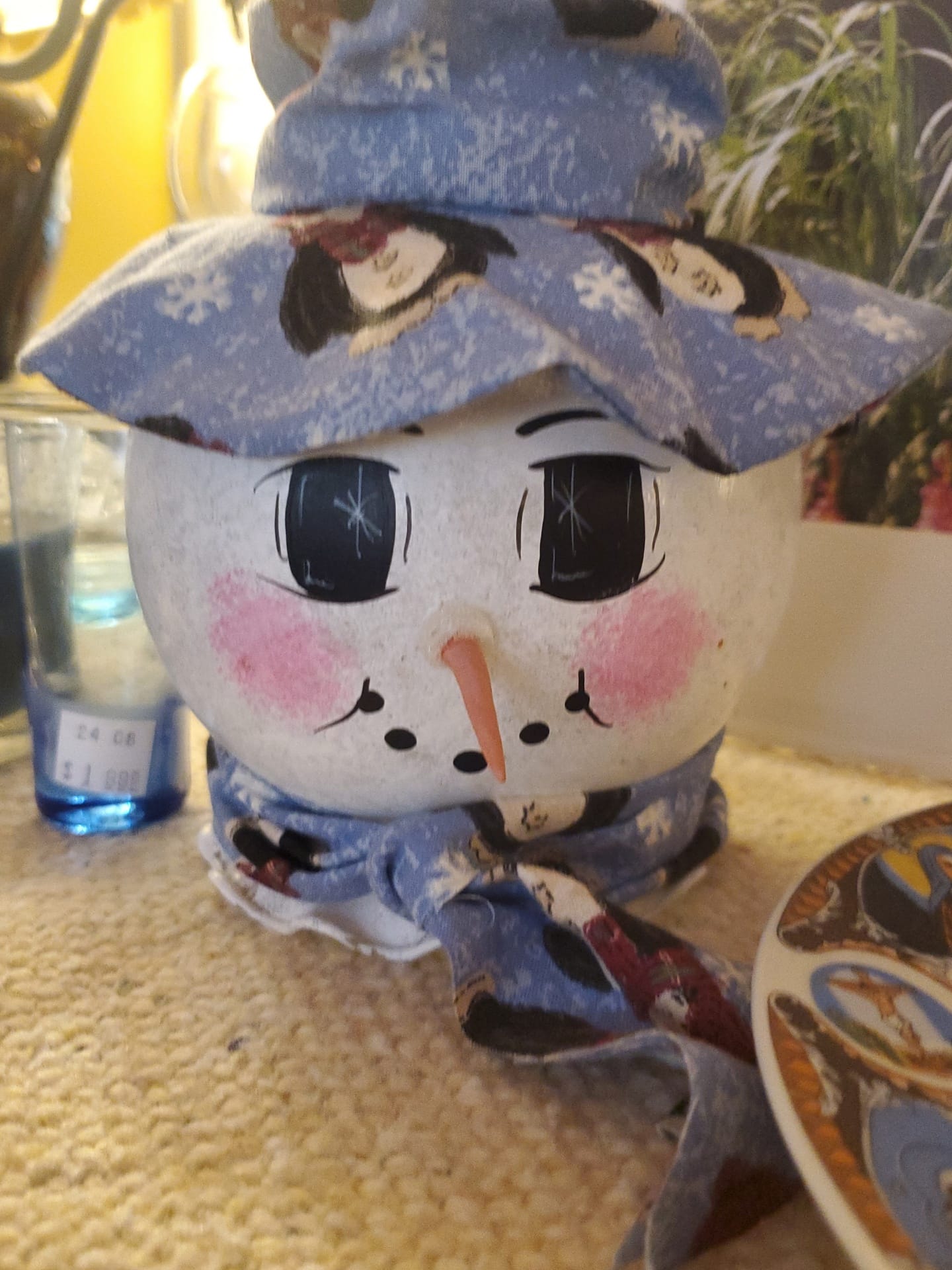 A cute snowman decoration