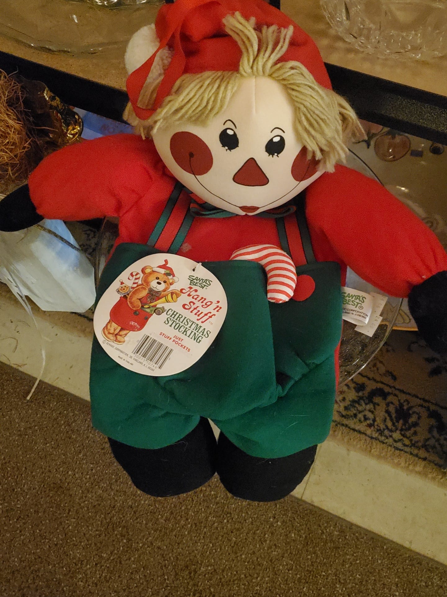 Christmas stocking decoration