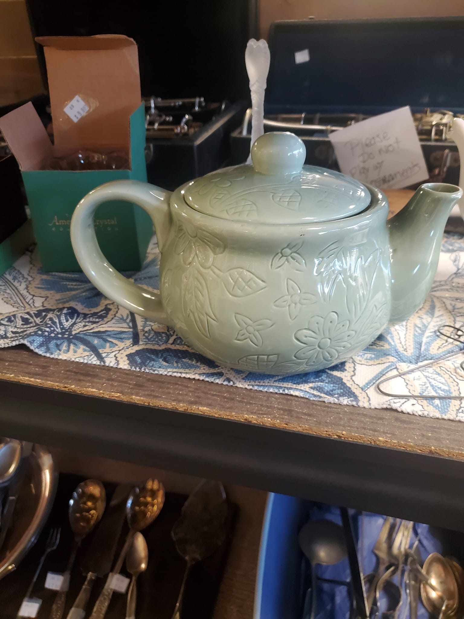A very elegant teapot available for resale