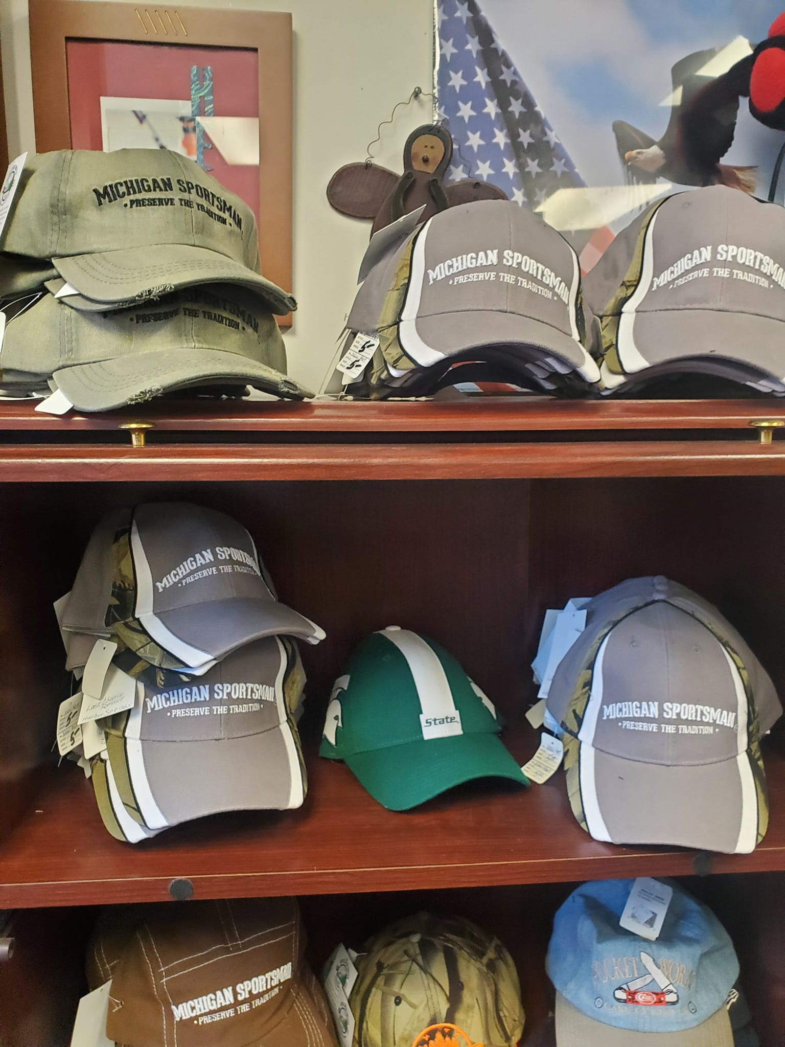 Michigan sportsman hats