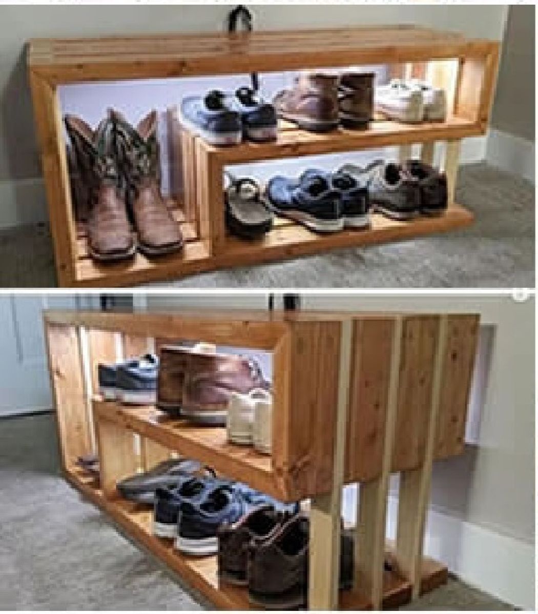 DIY woodworking shoe rack, easy woodworking shoe rack DIY woodworking shoe rack, easy woodworking shoe rack