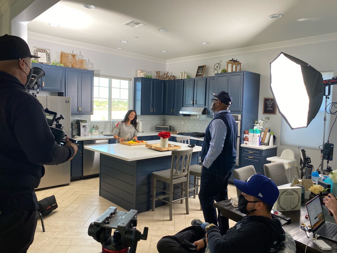 behind the scenes