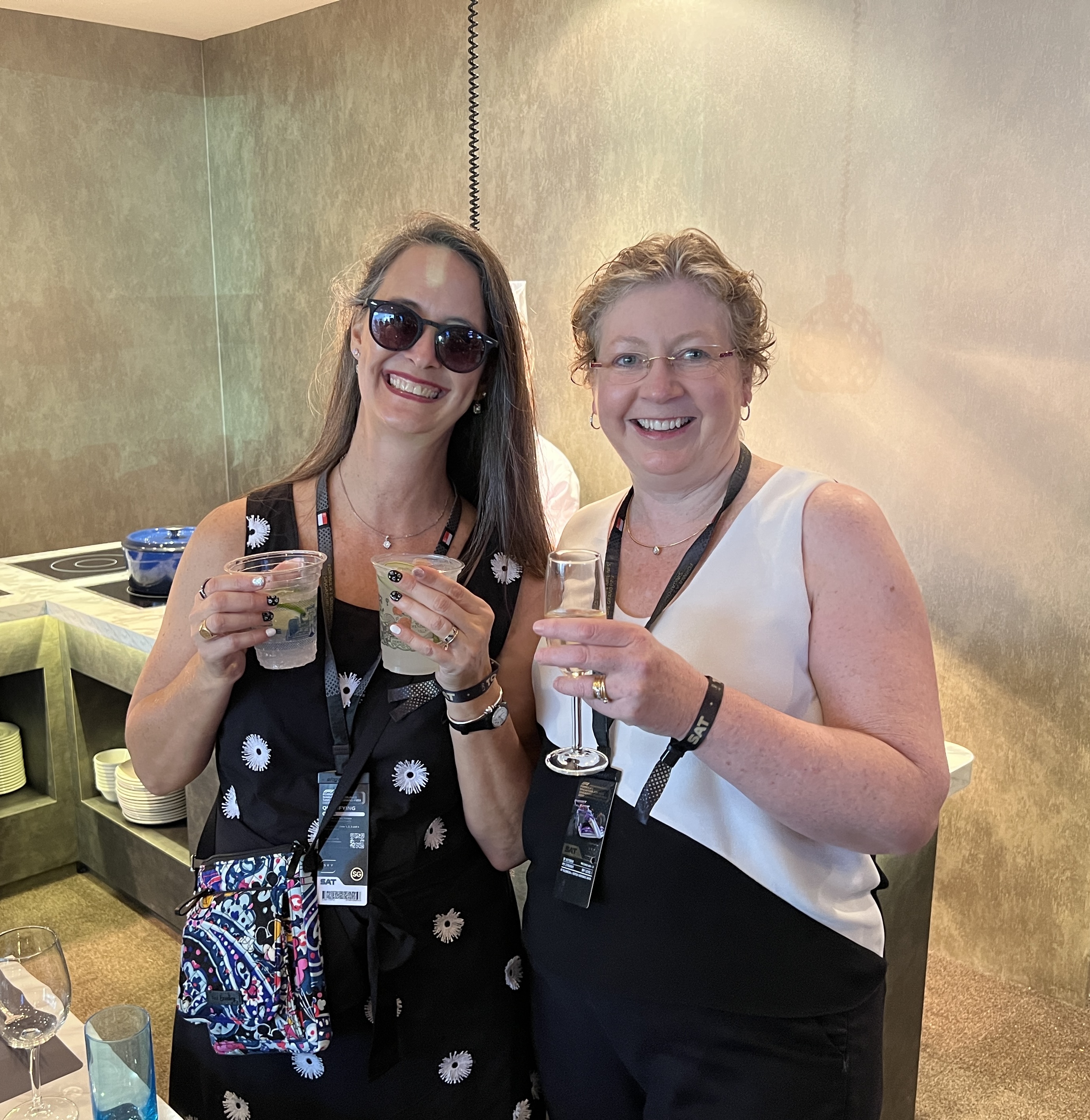 drinks at F1