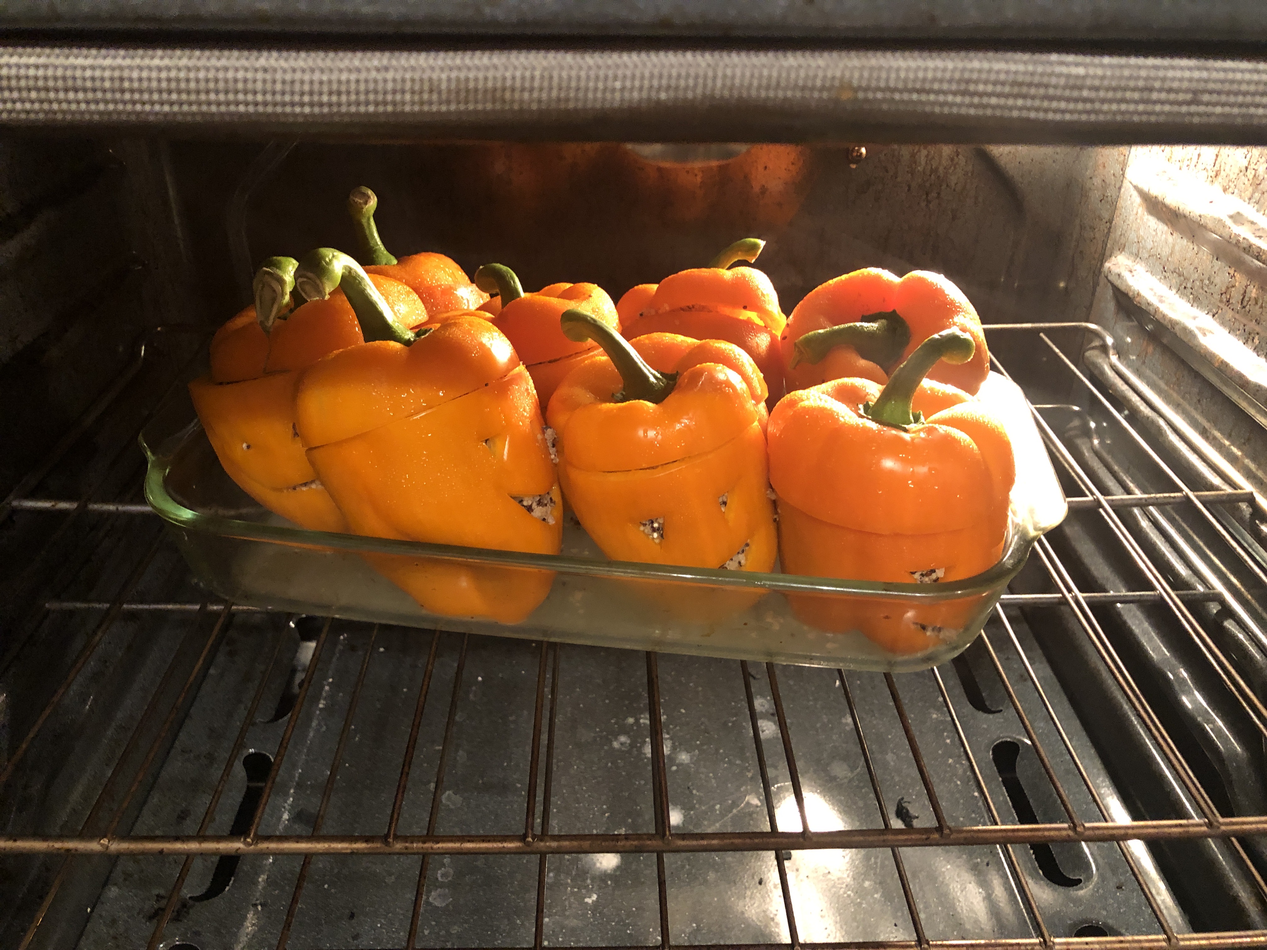 stuffed peppers gluten-free halloween dinner stuffed peppers gluten-free halloween dinner