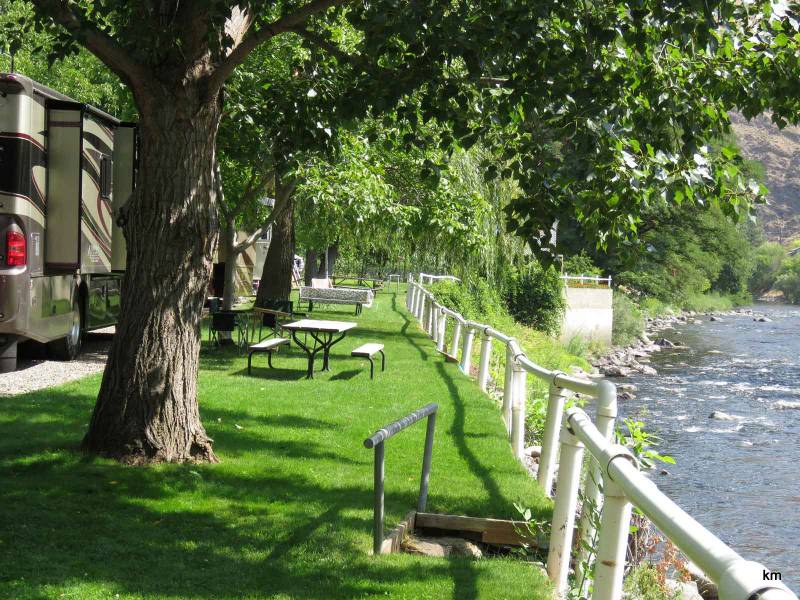 Scenic view of Riggins, Idaho