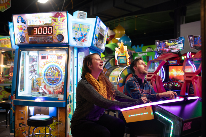 The Science of Fall Fun, Action City Arcade