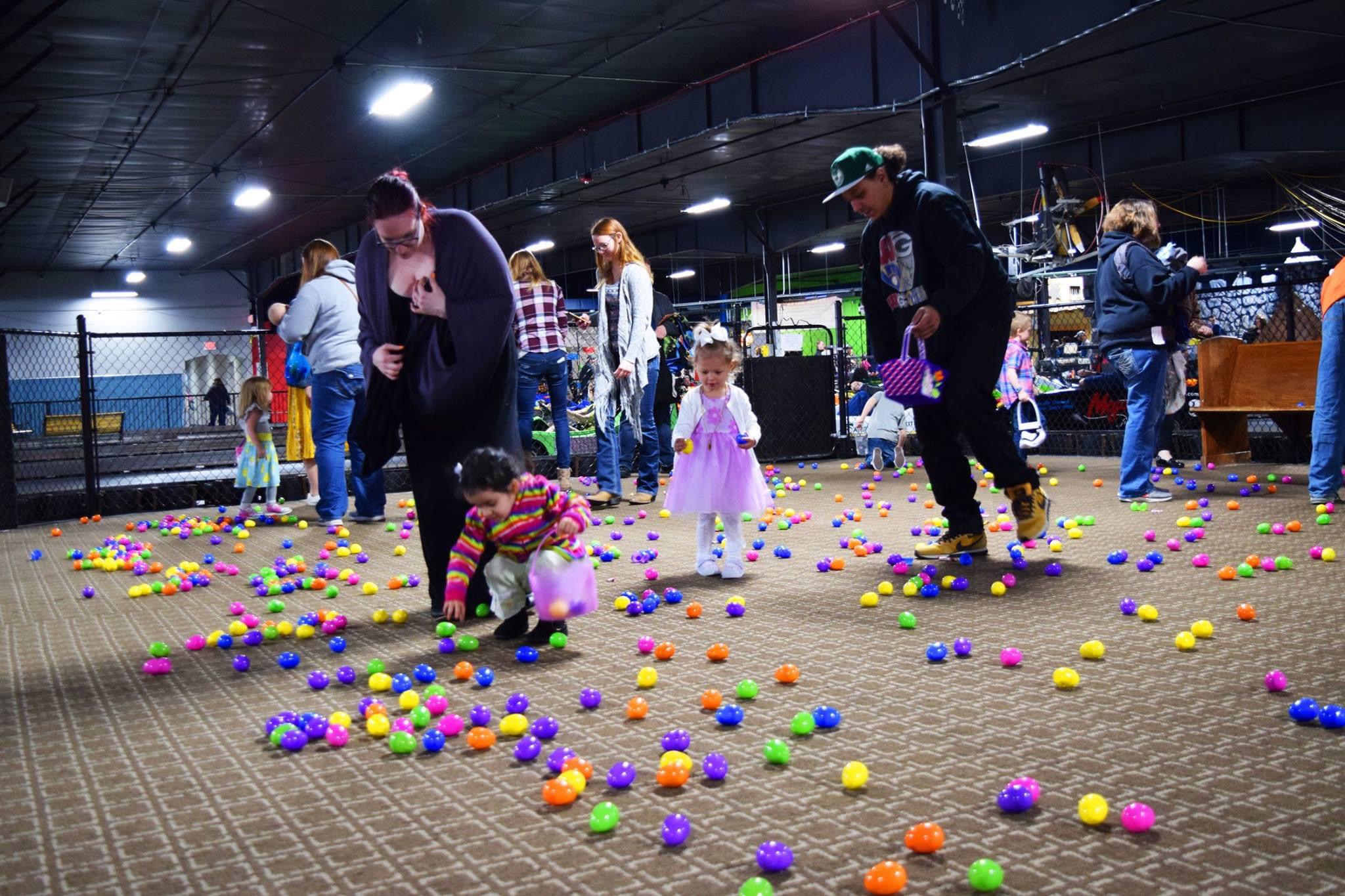 Easter Egg Hunt at Action City