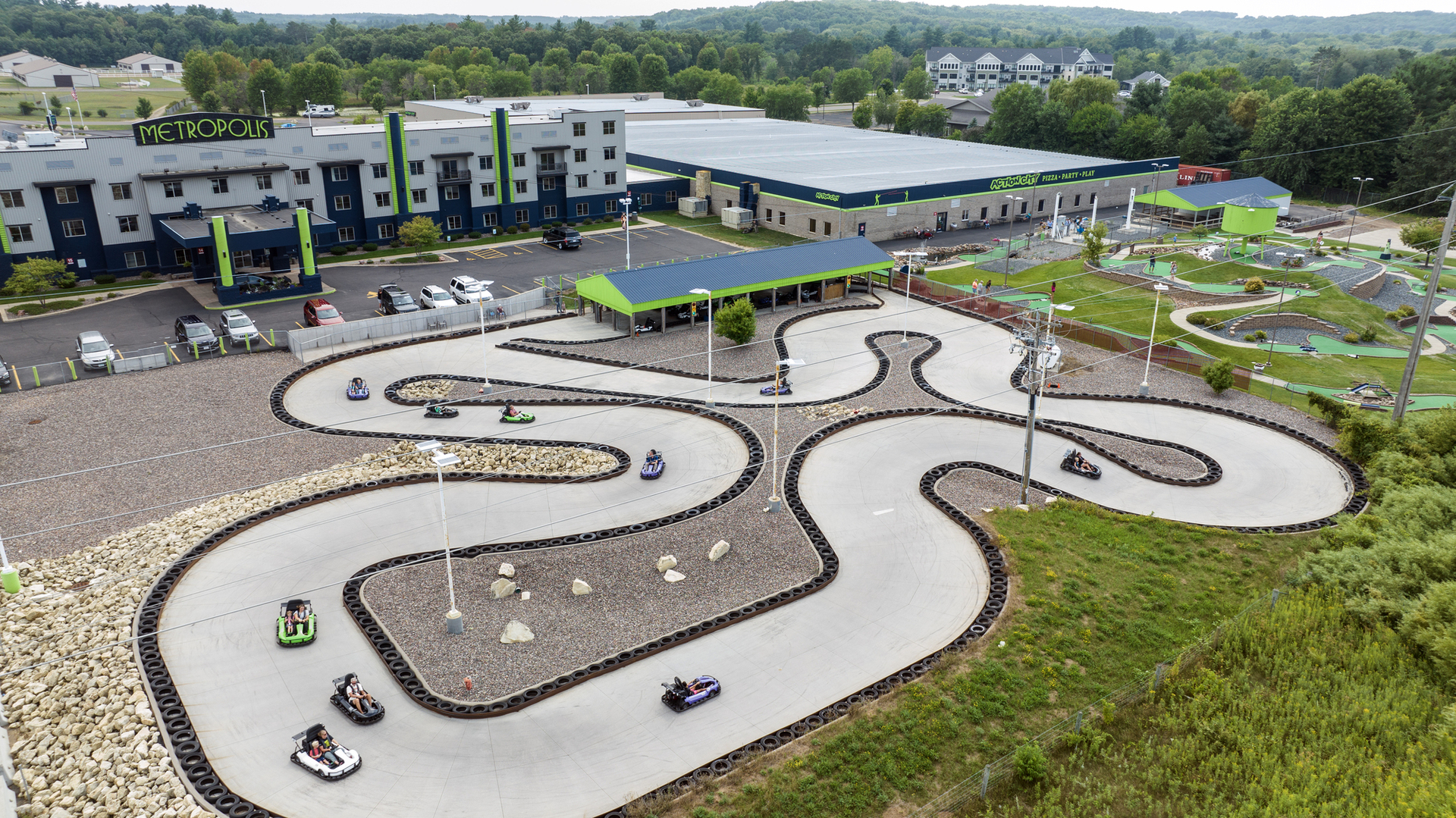 Action City Outdoor Go Kart Track Action City Outdoor Go Kart Track