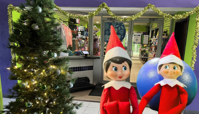 Elf on the Shelf at Metropolis Resort Elf on the Shelf at Metropolis Resort