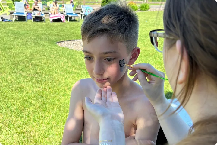 Chaos Water Park Face Painting Chaos Water Park Face Painting