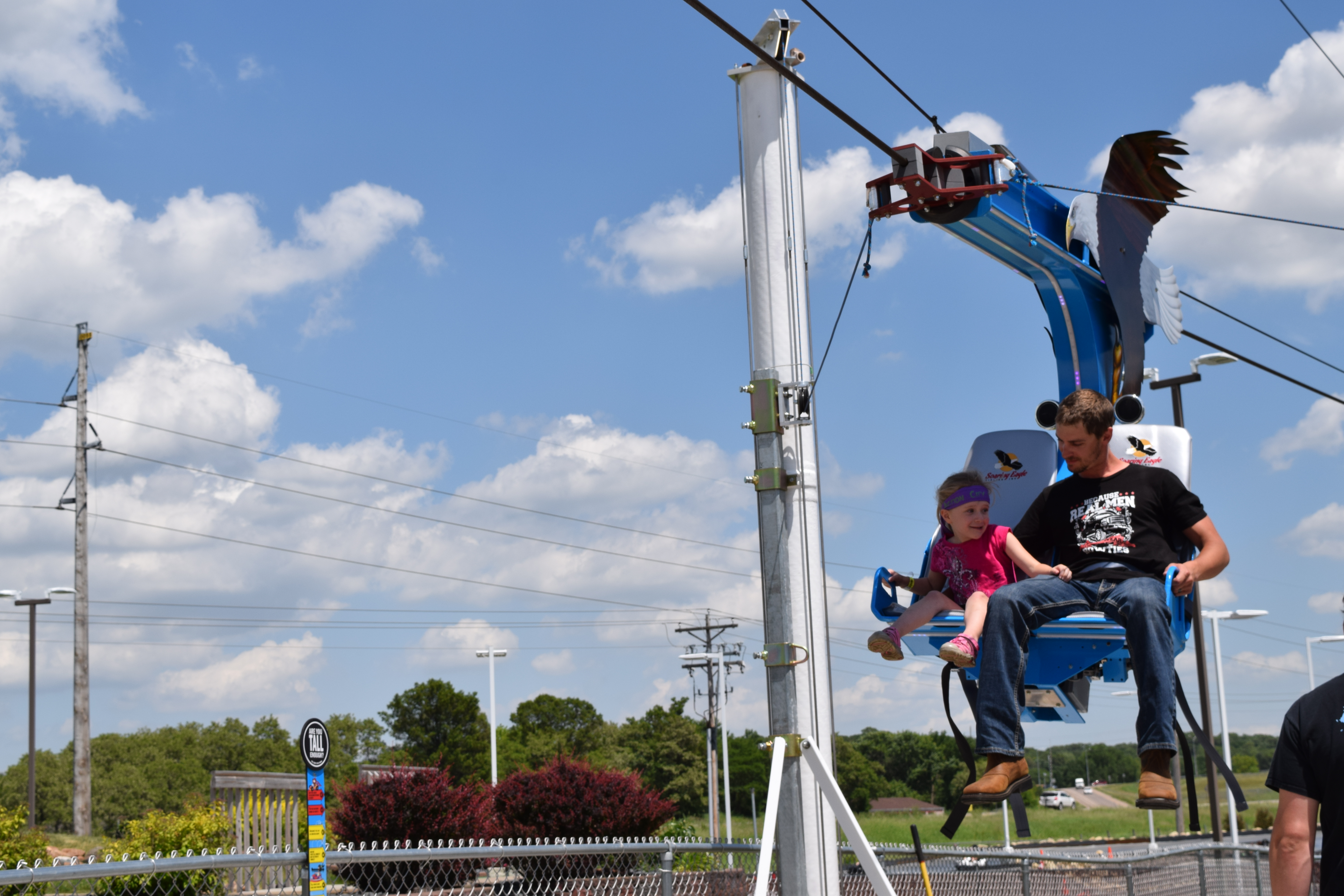 Action City Zipline, Father's Day Action City Zipline, Father's Day