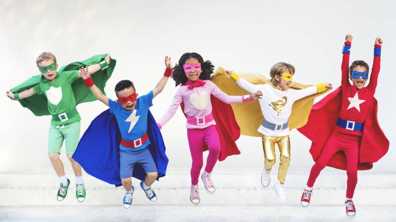 Easy Halloween DIY Costumes For Kids, Metropolis Resort, Superhero