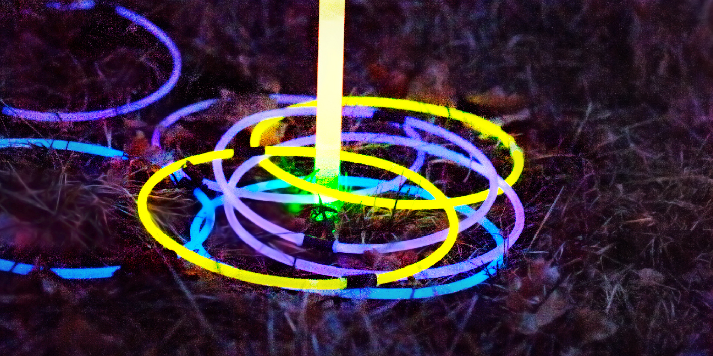Family-Friendly Halloween Activities, Glow-In-The-Dark Ring Toss Family-Friendly Halloween Activities, Glow-In-The-Dark Ring Toss