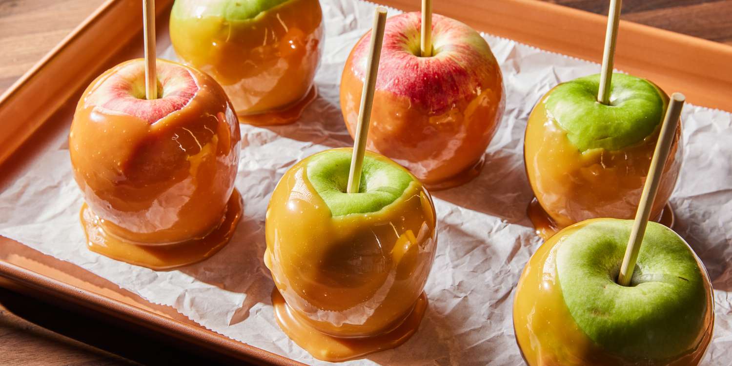 Classic Fall County Fair Foods, Caramel Apples
