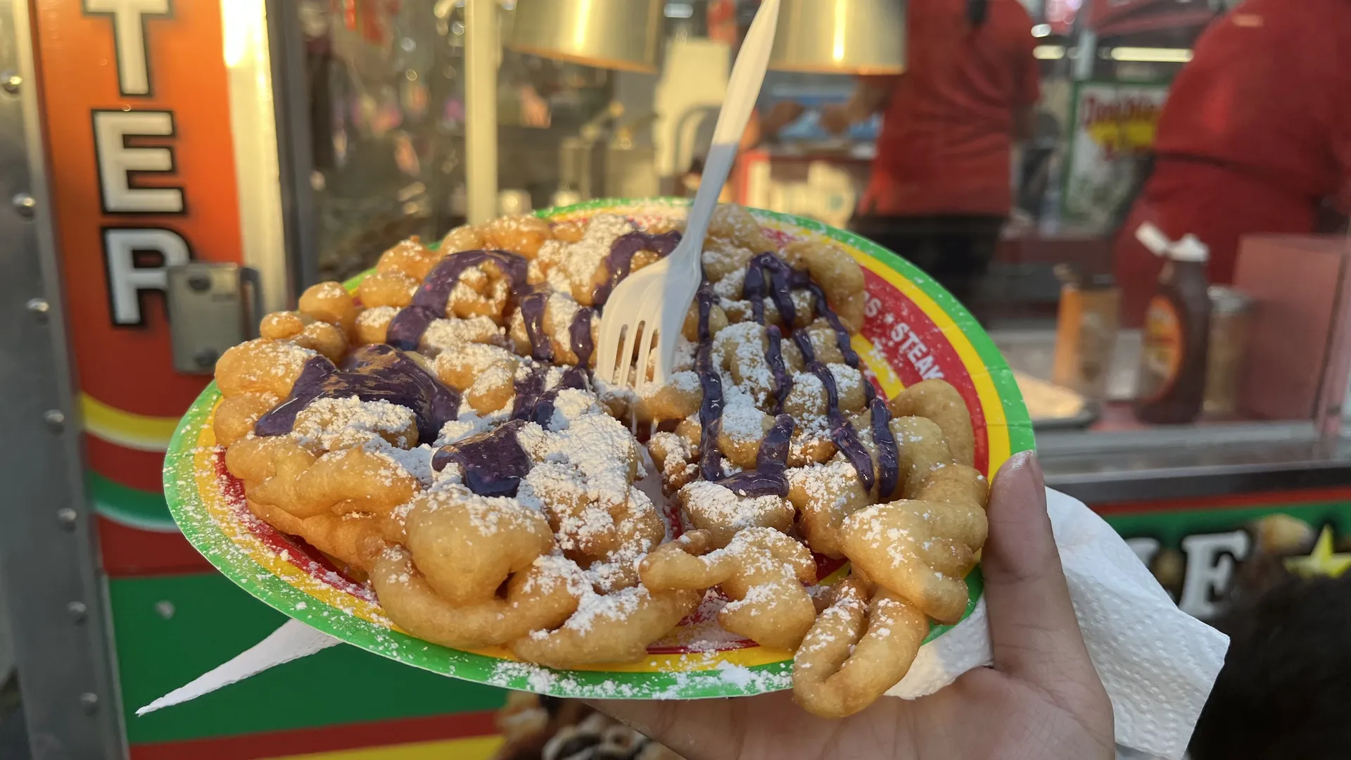 Classic Fall County Fair Foods, Funnel Cake