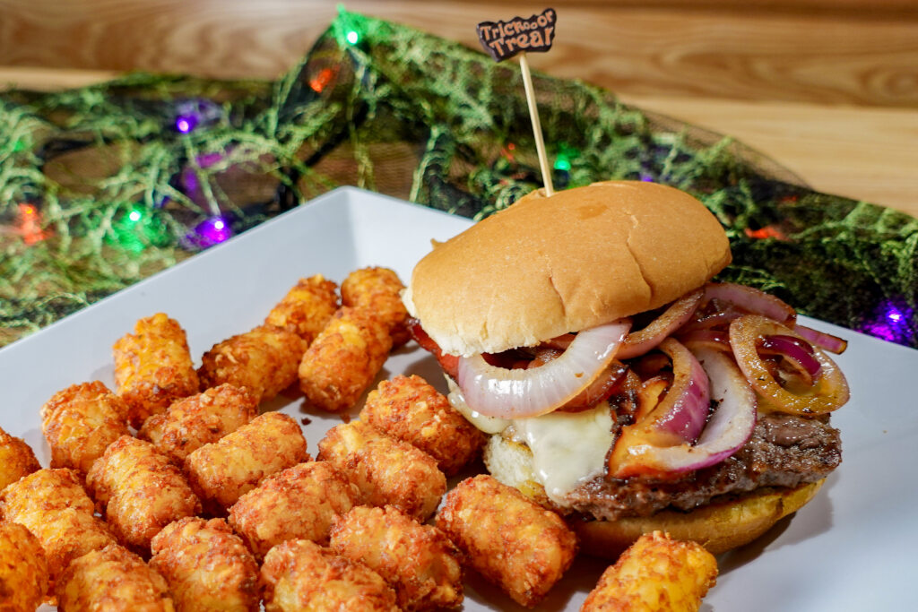 Muenster Monster Burger, Witches Kitchen at City Eats