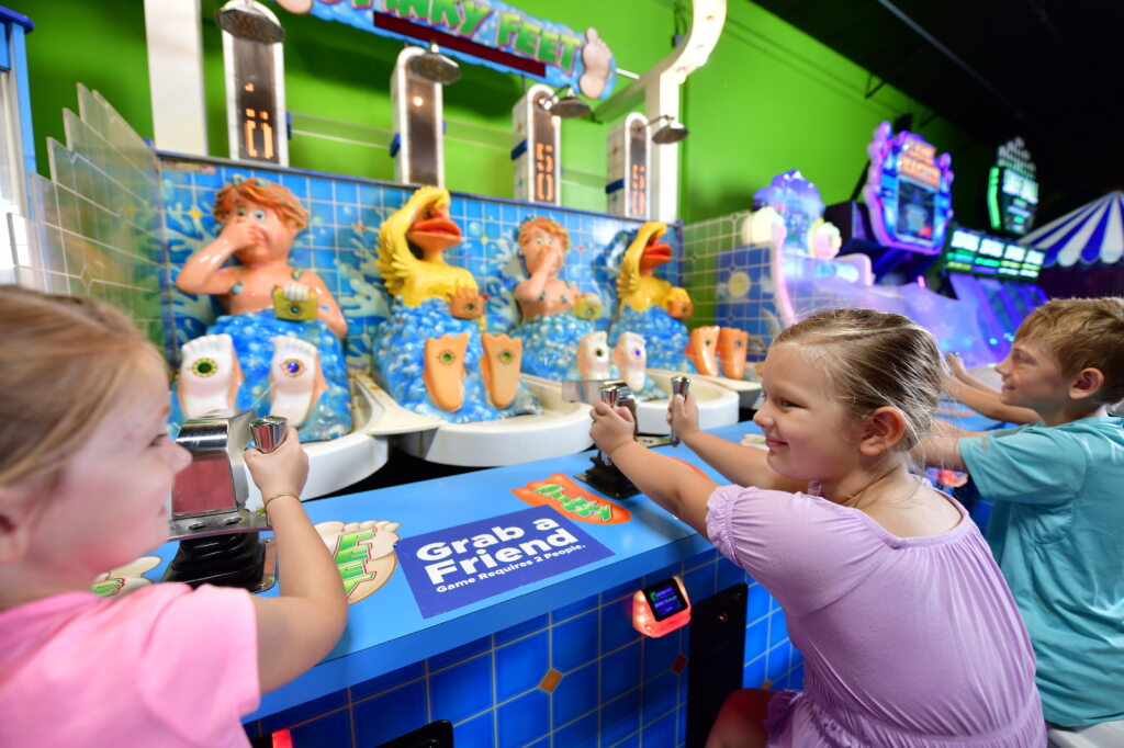 Stinky Feet Game at Action City