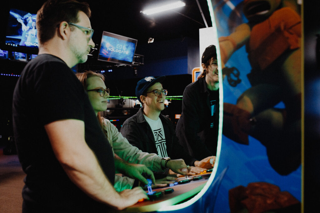 Raw Thrills Teenage Mutant Ninja Turtles Game, TMNT Arcade Cabinet