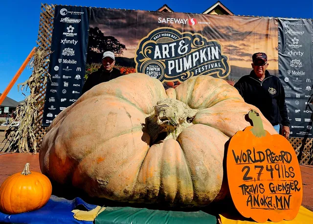 Fun Facts About Pumpkins For Kids, World's Largest Pumpkin