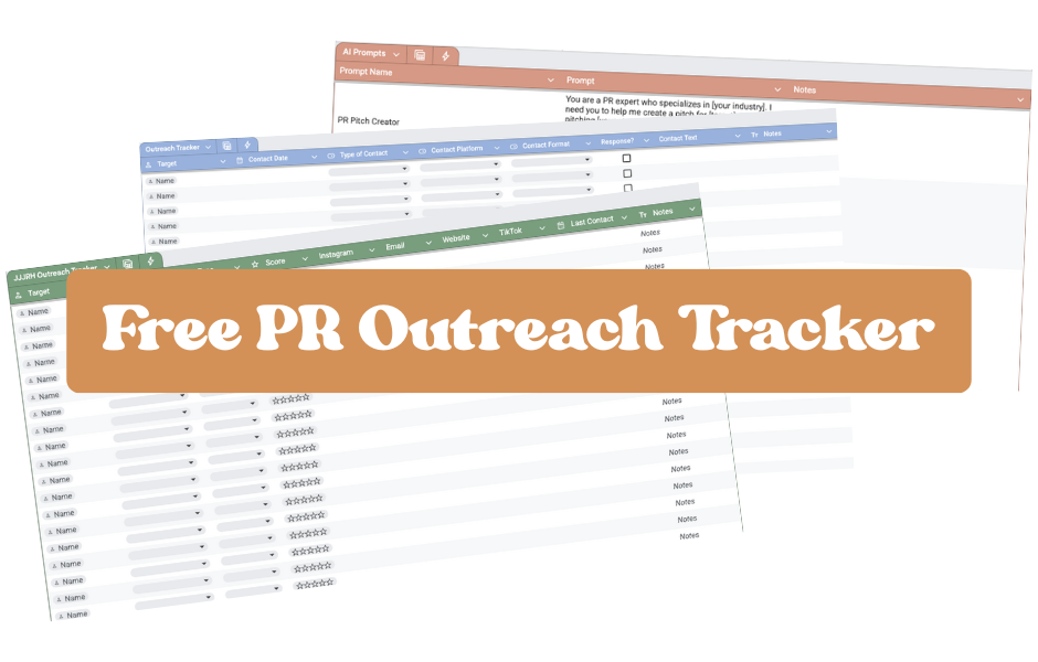 download your free jjjrh pr outreach tracker download your free jjjrh pr outreach tracker