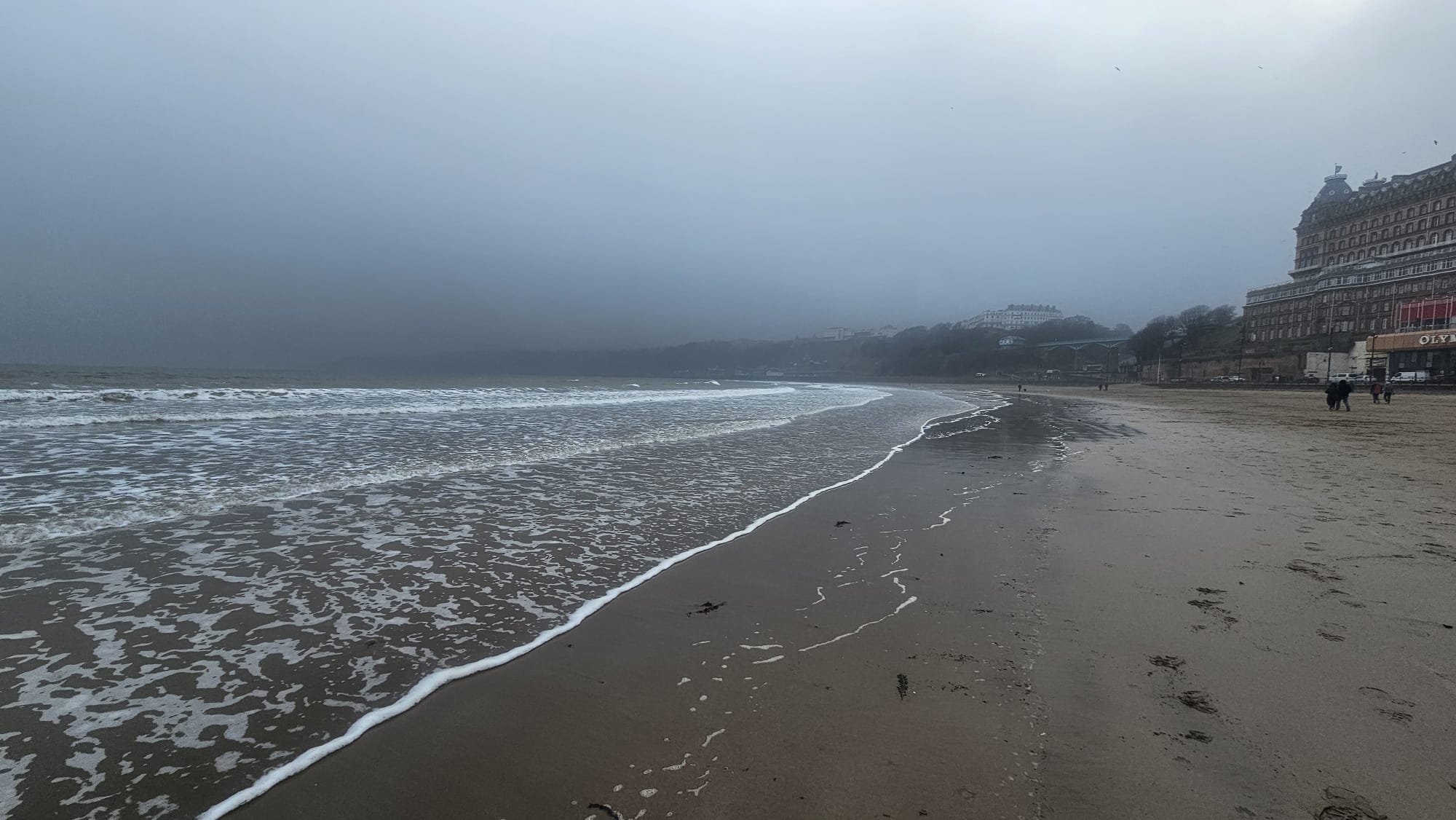 South bay, Scarborough. January 2026. Barbara Payman