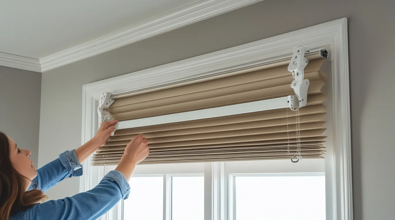 Hang Outside Mount Blinds Correctly Hang Outside Mount Blinds Correctly
