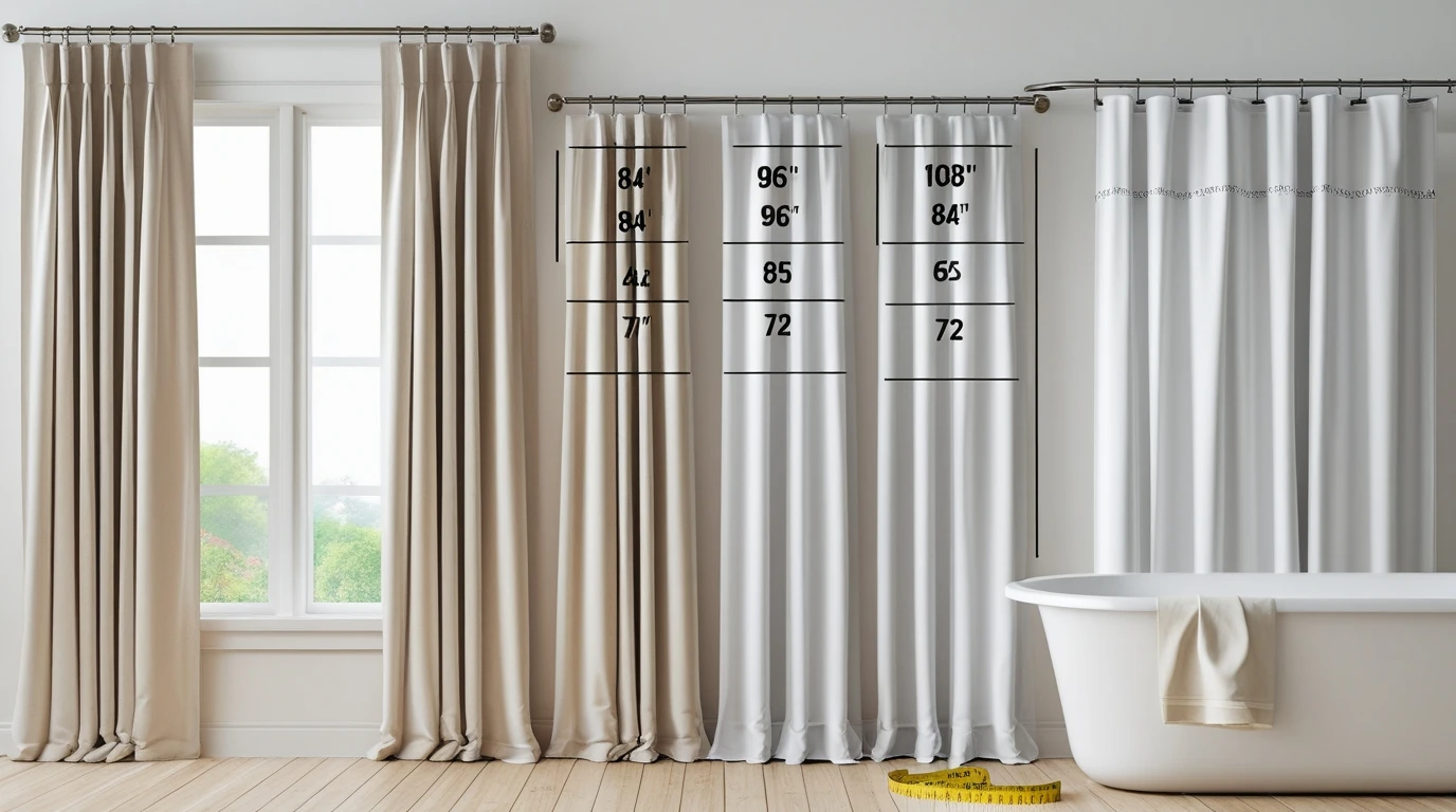 A Simple Look at Common Curtain Measurements A Simple Look at Common Curtain Measurements