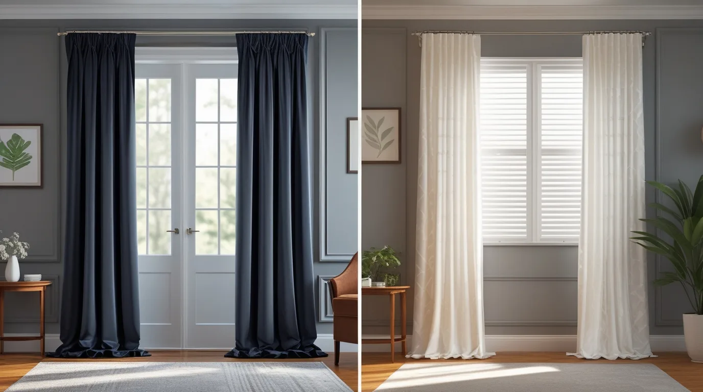 Drapes or Curtains What to Use and When for Gray Walls Drapes or Curtains What to Use and When for Gray Walls