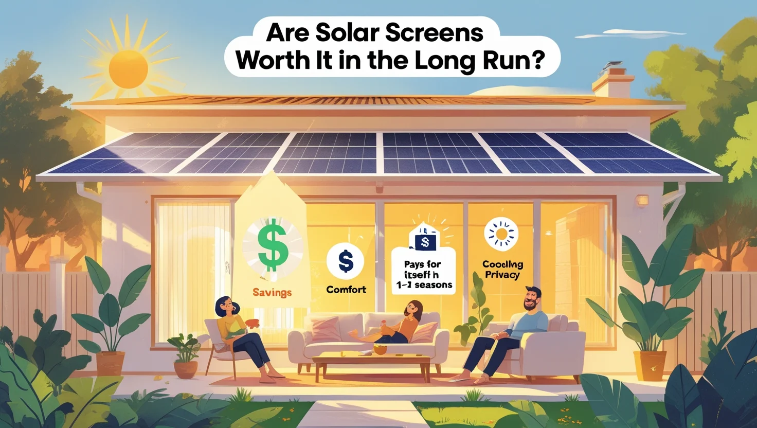 Are Solar Screens Worth It in the Long Run? Are Solar Screens Worth It in the Long Run?