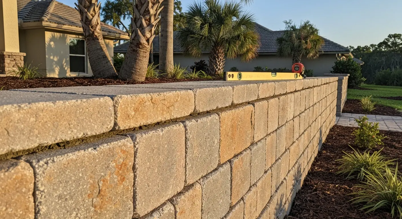 Retaining wall project