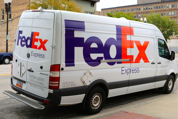 Fedex Ground Contractor Vehicle