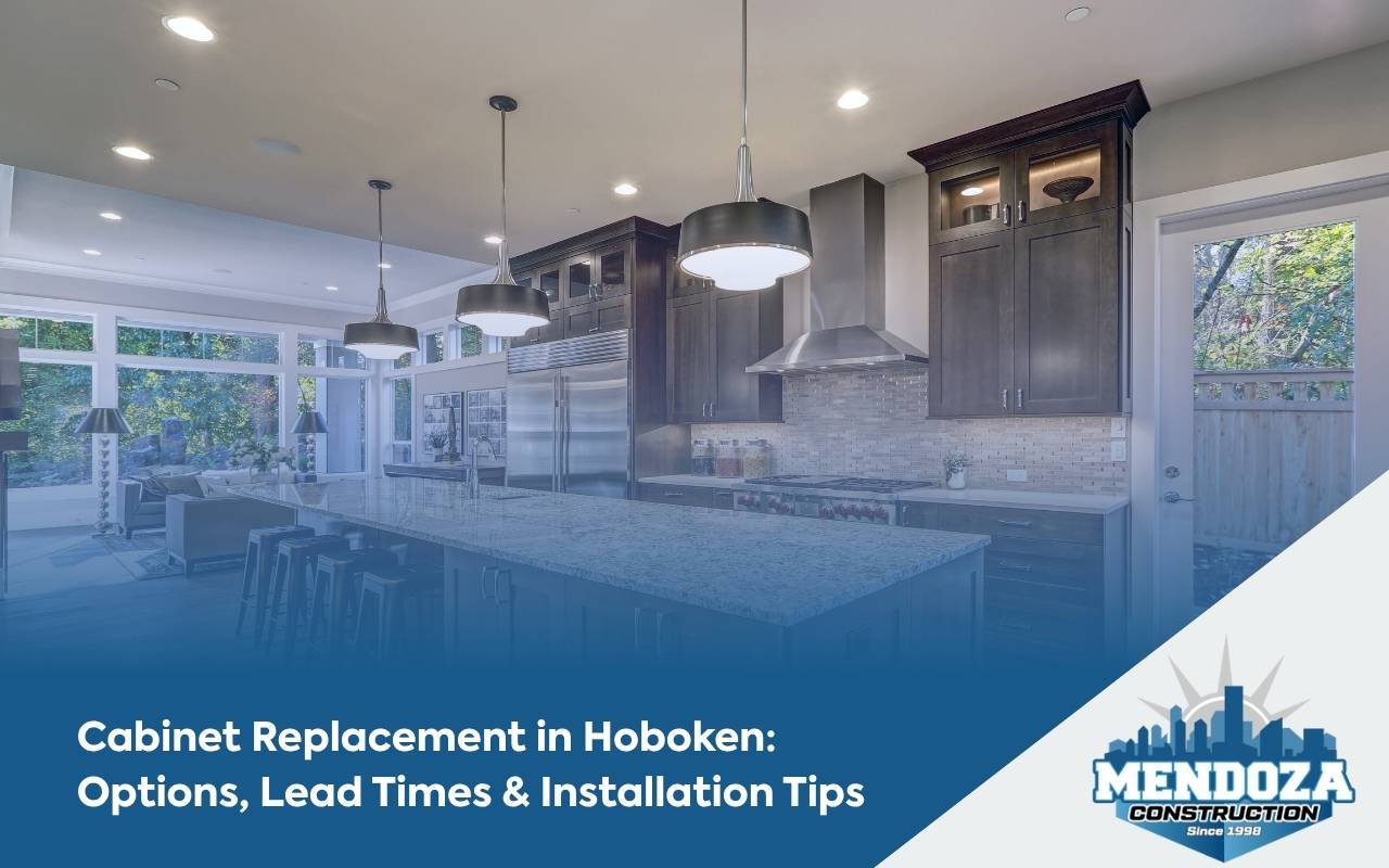 Cabinet Replacement in Hoboken: Options, Lead Times & Installation Tips