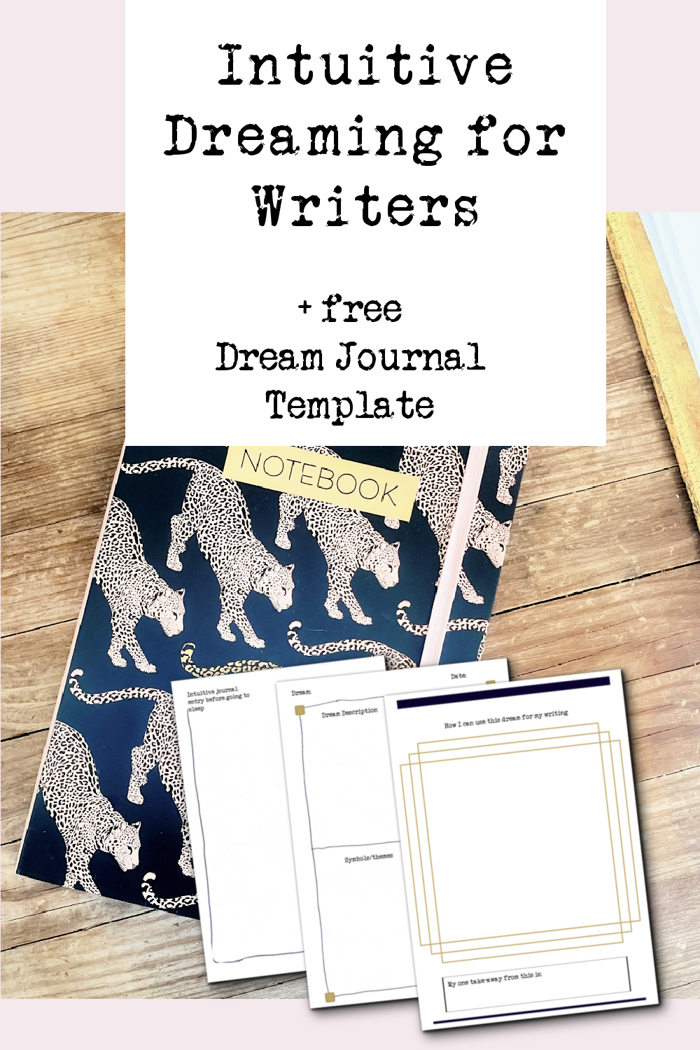 Dream Journal printable