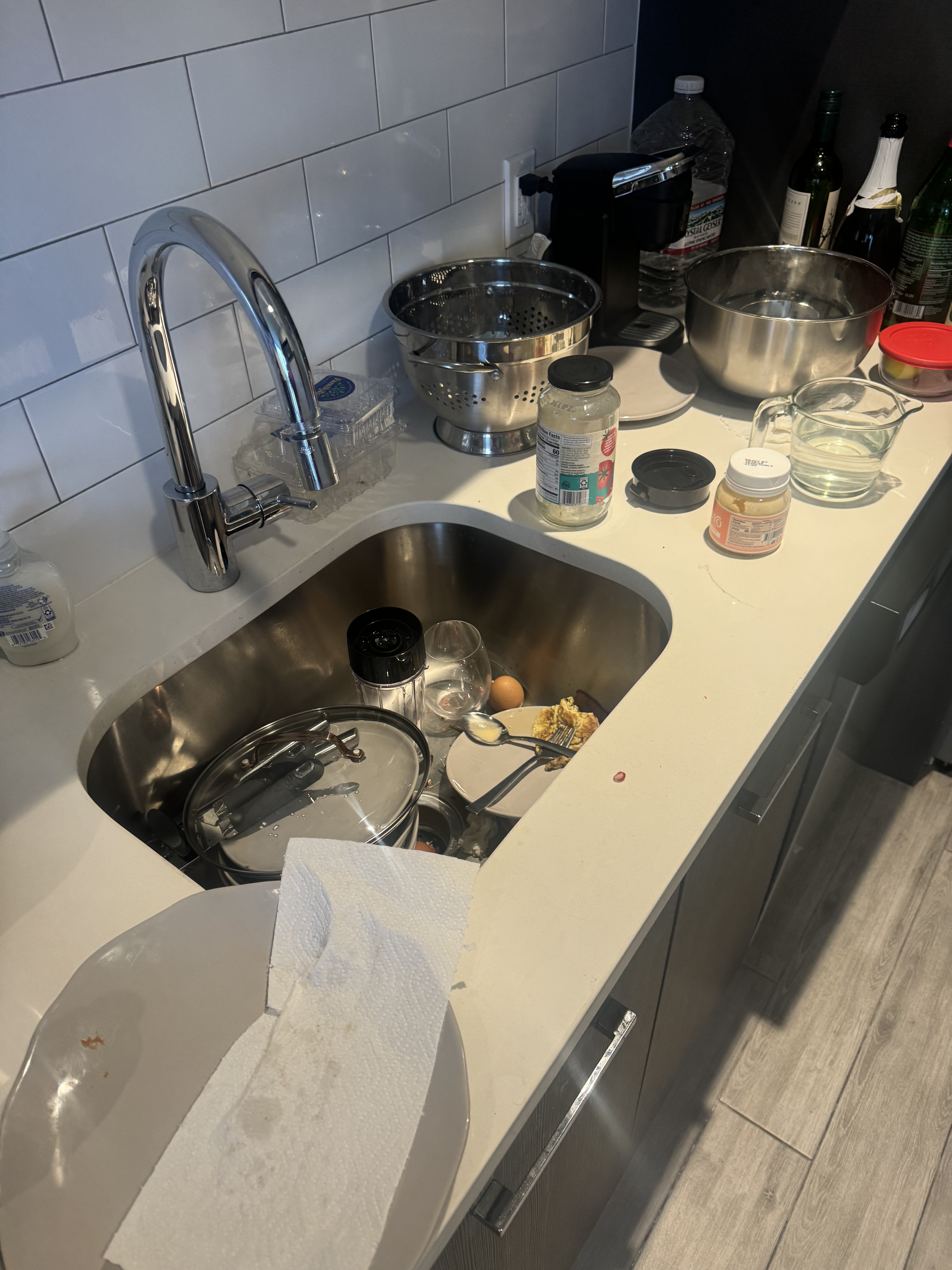 Kitchen — before