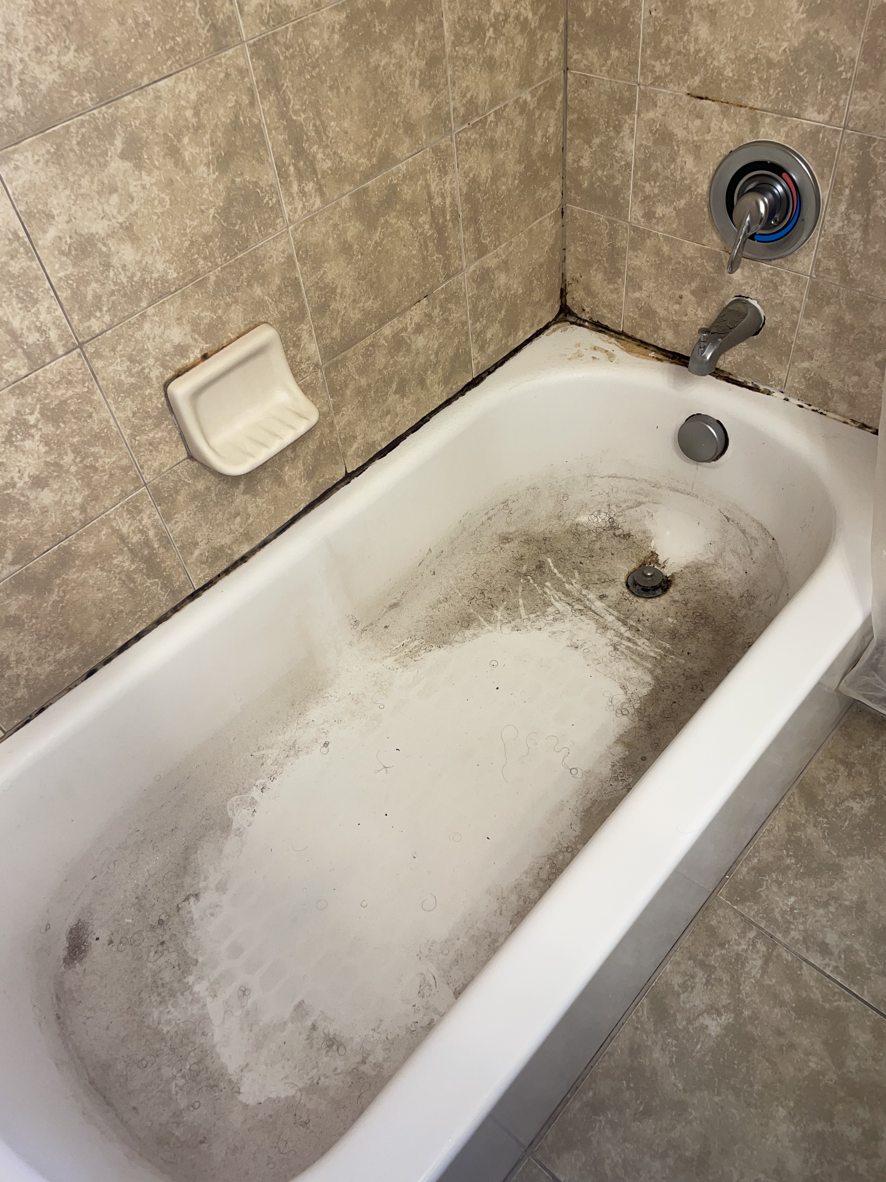Bathtub — before