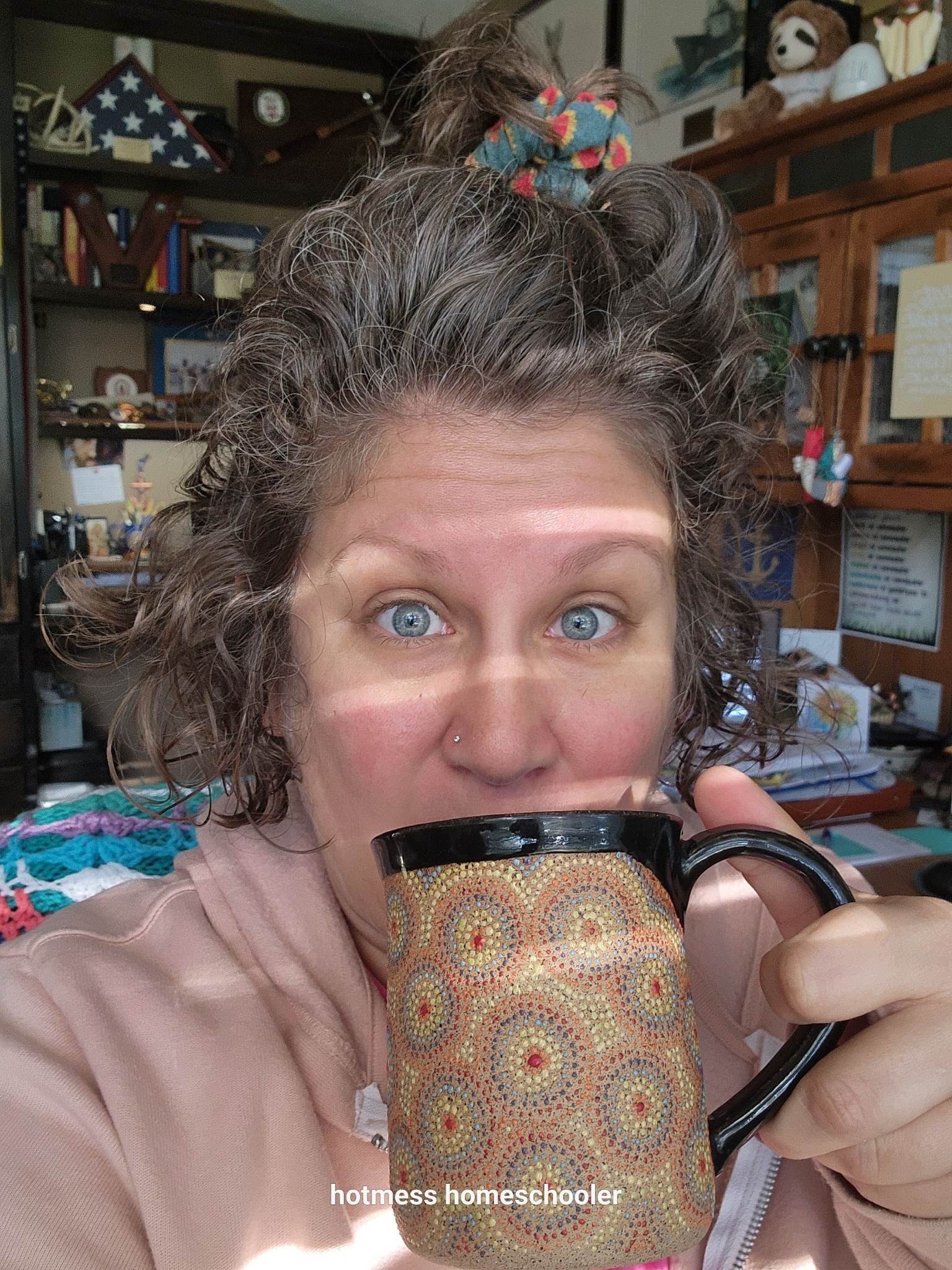 stacy drinking coffee stacy drinking coffee