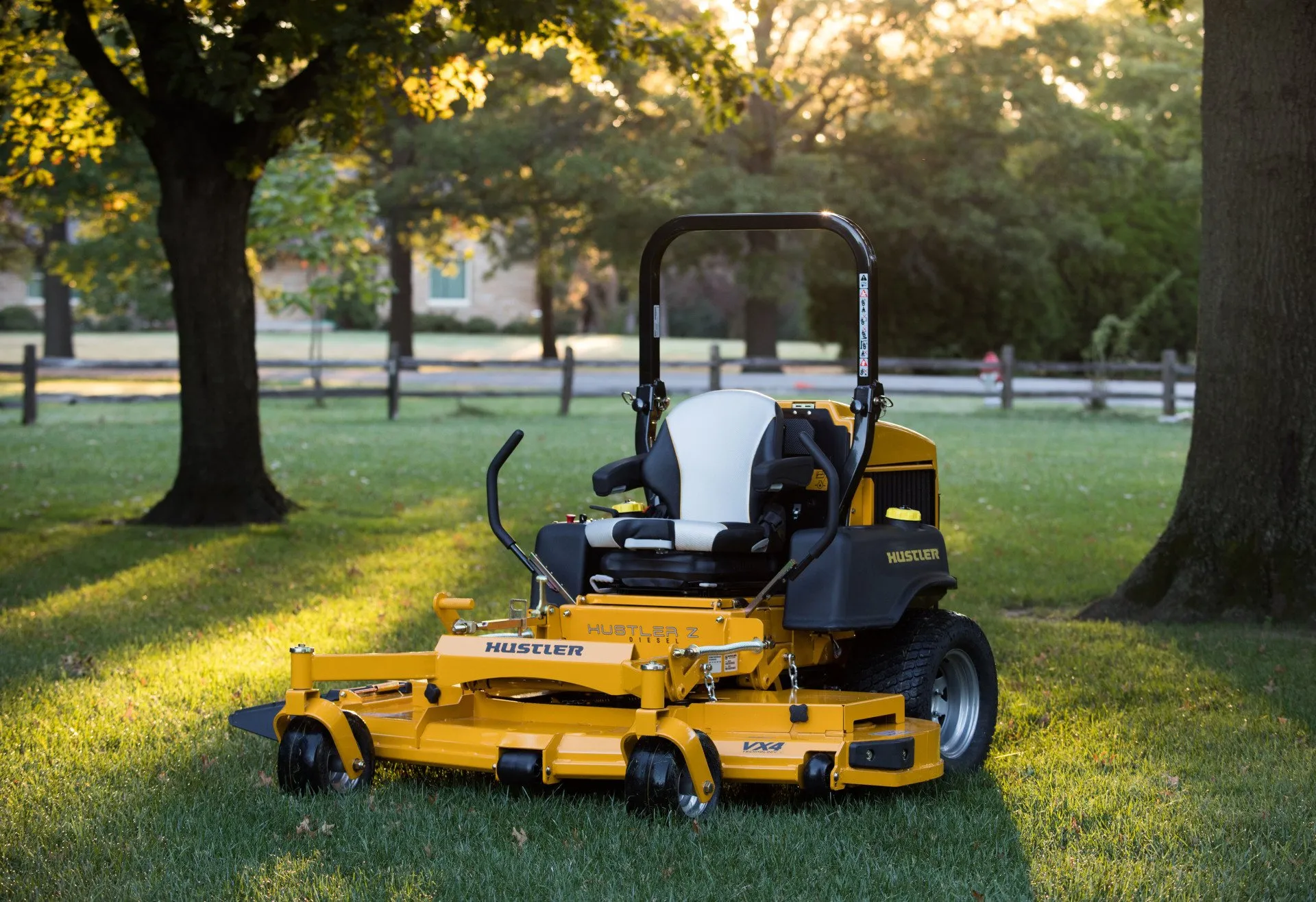 hustler mower