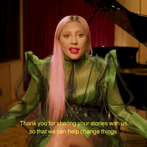Thank you for sharing your story with us GIF Thank you for sharing your story with us GIF