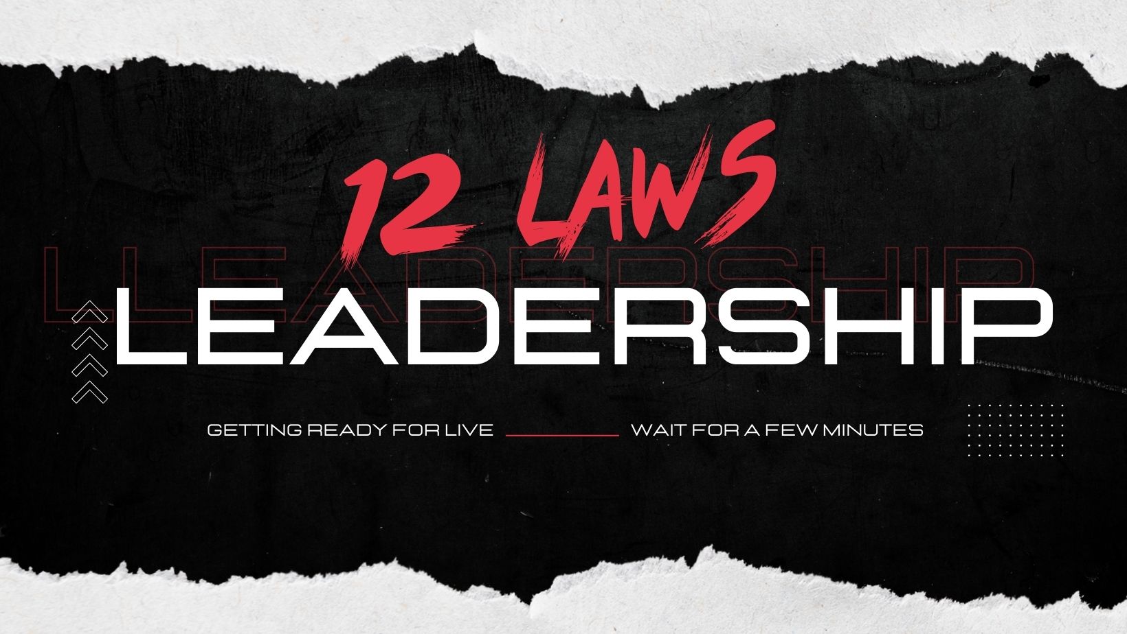 12 Laws of Leadrship