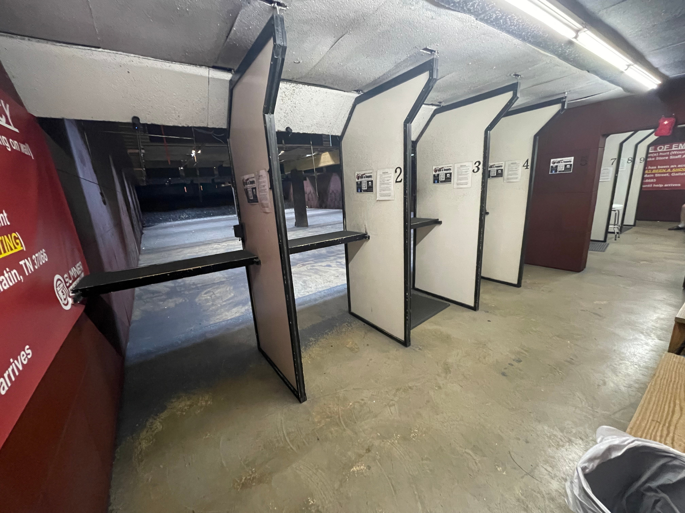 Gun range; Try before you buy