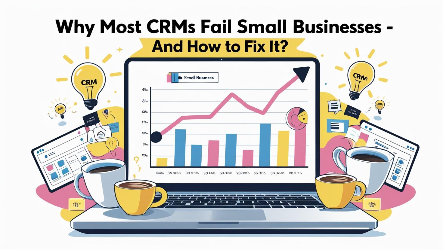 Why Most CRMs Fail Small Businesses – And How to Fix It Why Most CRMs Fail Small Businesses – And How to Fix It