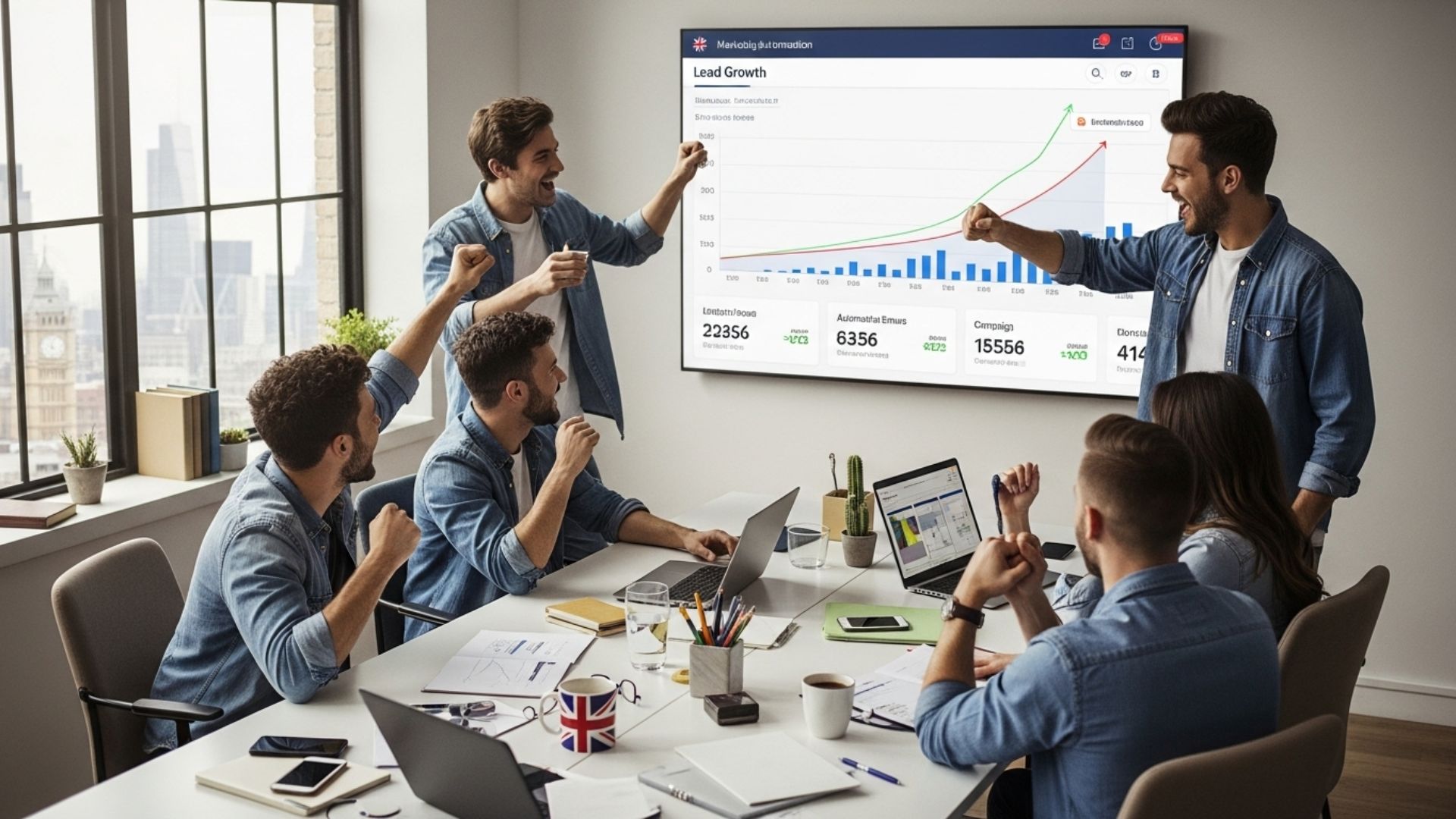 Case Study_ How Automated Marketing Helped a UK Startup 10x Leads-VizionCX