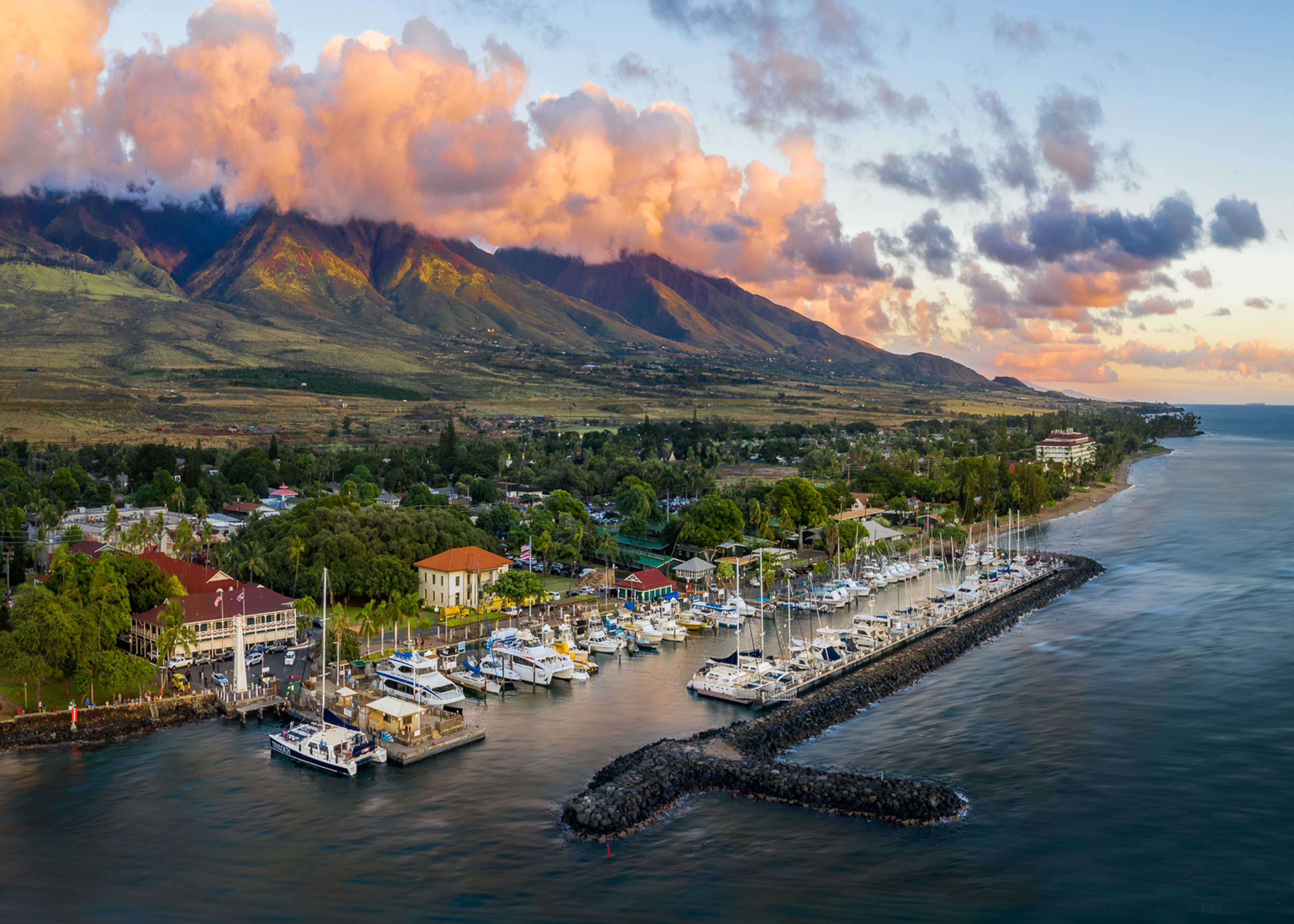 Lahaina on the island of Maui