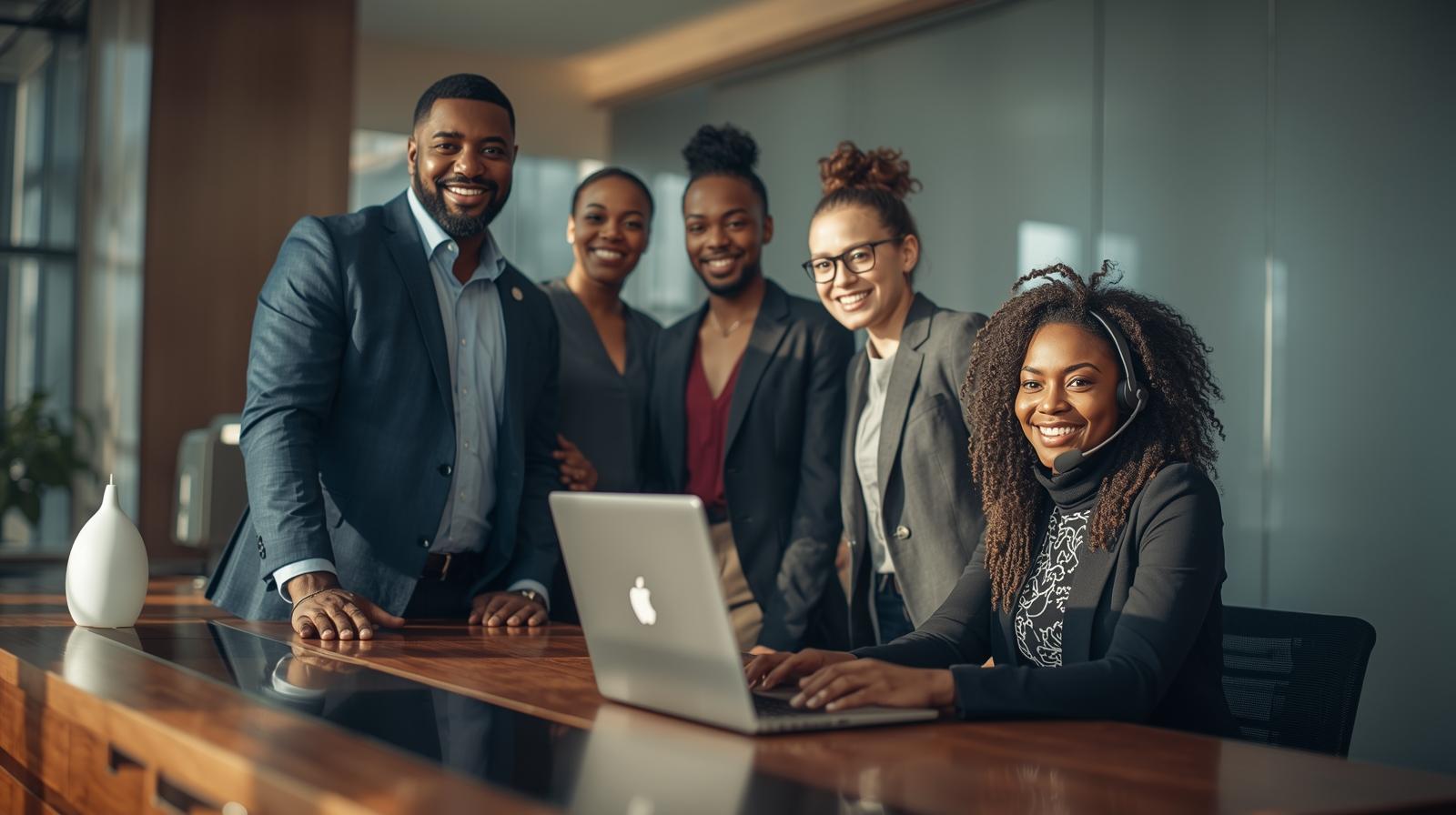 H&G Global team planning for success