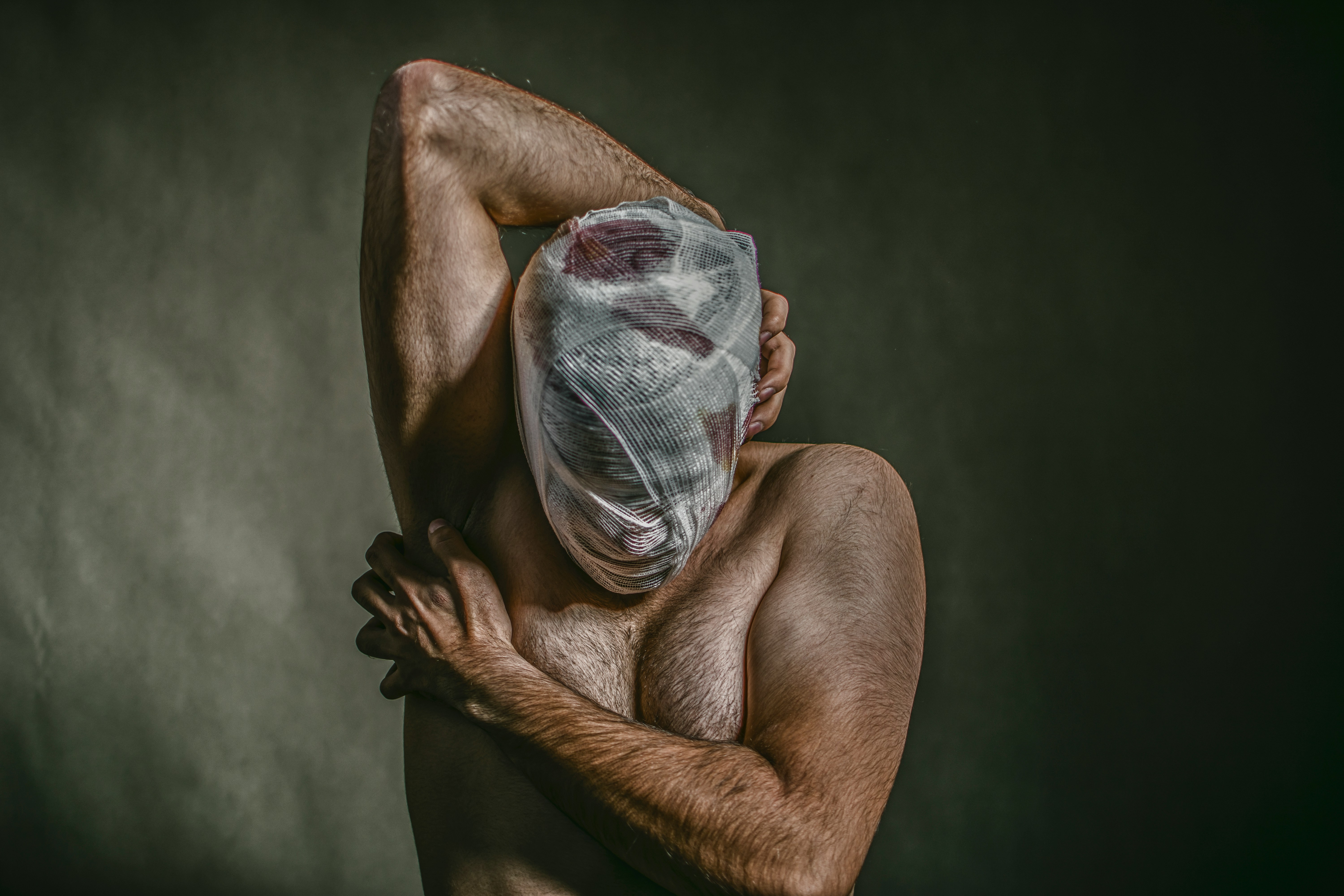 Man in pain 